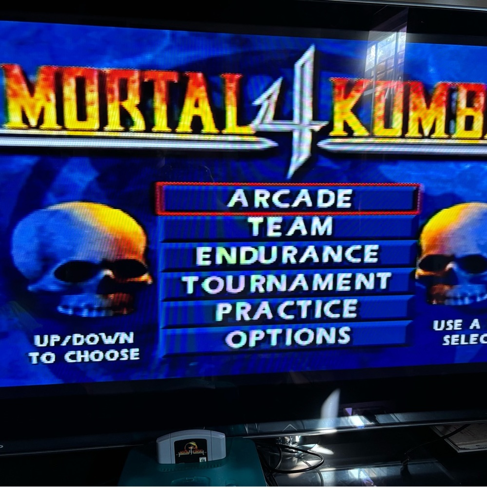 Nintendo 64 Mortal Kombat 4 Game Cartridge Tested And Working - Picture 5 of 5